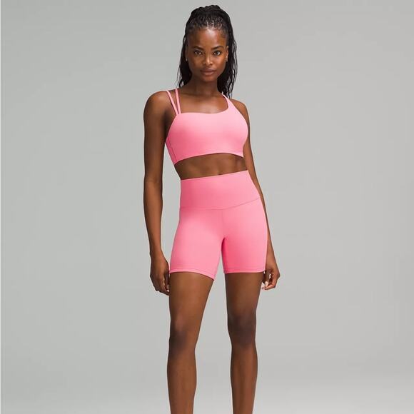 SALE-NWT Lululemon Soft Foam Cup Asymmetrical Bra D/DD Cup - Picture 3 of 8